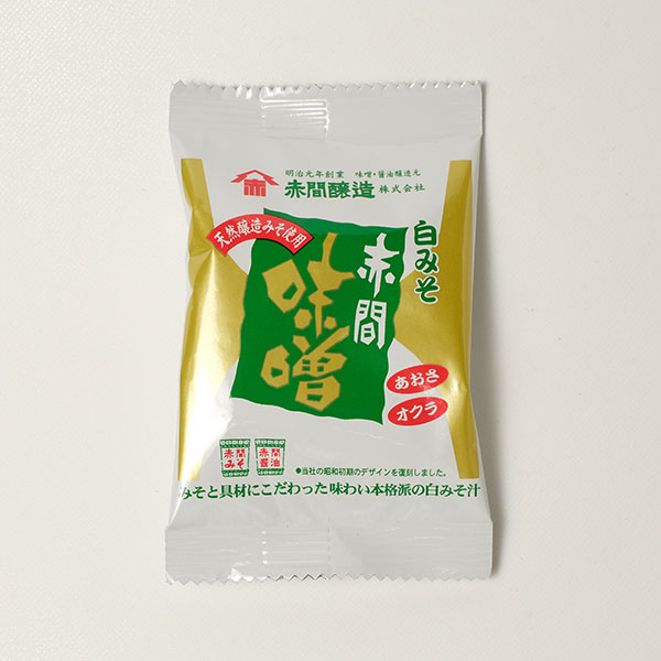 フリーズドライ味噌汁　米味噌/あおさ