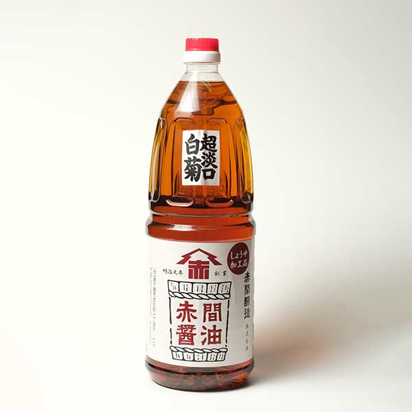 （超淡口醤油）白菊1.8L