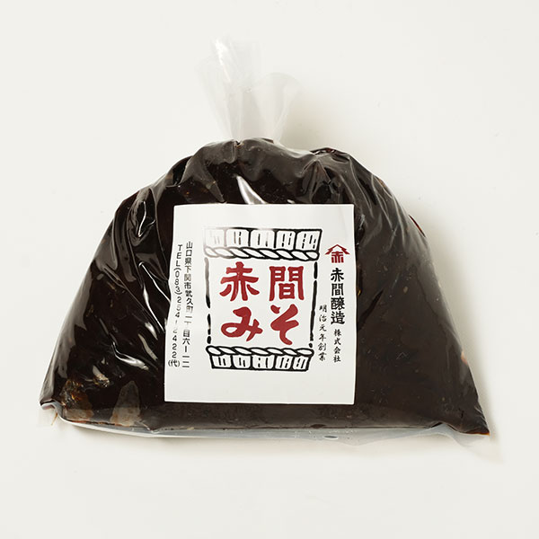 【赤間味噌】赤味噌　800g